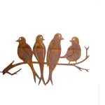 vogels op tak boomsteker